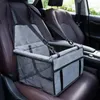 Dog Car Seat Covers Pet Waterproof Breathable Travel Folding Adjustable Box For Small Cat W1W5