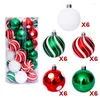 Party-Dekoration, 30 Stück, Weihnachtskugel-Ornamente, kreativer Baumschmuck, Haushalt, Outdoor, Spaß, aufblasbares PVC-Spielzeug, Geschenk