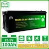 Lifepo4 Battery 12V 24V 50AH 100AH 200AH Pack Lithium Iron Phosphate Battery Built-in BMS For Solar Motorcycle Electric Vehicle