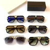 Fashion Designer Legendary C664 Sunglasses Black Gold/Gray Gradient Lens 58mm Men Square Sunglasses Glasses Sun Mask with case