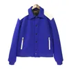 2023 SLP Flocking Baseball Coat Mundur Fashion Jucke Mase Single Breaste Warmowe kurtki Pary Kobiety mężczyzn Varsity Coats Men's Designer Ubranie