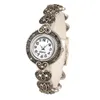 Нарученные часы 2023 модный винтажный браслет часы для женщин с стразами смотрит на женские элегантные часовые кварцевые запястья водонепроницаемость