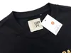 남성용 플러스 사이즈 후드 스웨트 셔츠 둥근 목 자형 자수 및 인쇄 극식 여름 마모 거리 순수 면화 BI22 273b