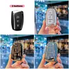 Moda TPU Car Key Case Shell dla Hyundai Santa Fe Sport IX45 Equus Centennial Genesis G80 Grandeur Azera 2013-2016 Brelowain