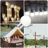 Packung von 10 2W E27 LED farbige Glühbirne Mini -Globus -Lampen für Innen- und Dekorationssaiten8759550