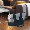 Hundbilsäte täcker bärbar kattbärare handväska litet husdjur flygbolag godkända resor designade för vandring utomhusbruk