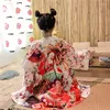 Vêtements ethniques Japonais Kimono Femmes 2023 Cardigan Beach Traditionnel Cosplay Yukata Femme Obi Haori V1864