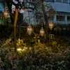 Hanging Solar Lights Outdoor Lantern IP44 Waterproof Garden Metal Wrought Landscape Light Decorative