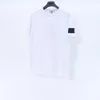 Camisas masculinas verão homens na moda algodão tshirt masculino gola de manga curta camisa polo pedras ilha