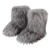 Buty śniegowe długie buty dziecięce grubość ciepła zima przeciw poślizgowi Shibuya fur