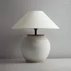 Table Lamps 50x53cm Japanese Style Pottery Pot Ceramic Lamp For Living Room Silent Homestay Designer Bedroom Bedside Neo