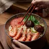 Skålar stor ramen skål individuellt hushåll japansk ris äter omedelbar nudel keramisk bordsartar soppa kök redskap