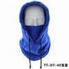 Casquettes de cyclisme thermique polaire cagoule chapeau à capuche cache-cou masque facial en plein air hiver ski Sport hommes masqués