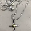 Pendant Necklaces Fashionable Men Jesus Cross Gold 18k Plated x Luxury Hip Hop Designer Jewelry for Party Anniversary Gift Wholesale