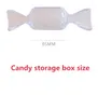 Garrafas de armazenamento 1/5pcs Candy Box Lovel