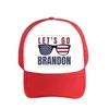 Let's Go Brandon Baseball Hat American Campaign Party Levers heren en dames honkballen caps nieuw