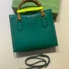 Donna uomo vera pelle Diana Bamboo tote Borse Lady famosa borsa manico superiore moda vintage super manico Borsa Designer di lusso Borse originali hobo Crossbody