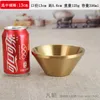 Миски 304 Двойной сталь из нержавеющей стали золотой конус ресторан десерт салат побритый ледяной чашки корейский посуда рис