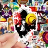 50 sztuk klasyczne anime One Piece naklejki Luffy Graffiti zabawki dla dzieci deskorolka samochód motocykl rower naklejki naklejki hurtownia