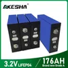 New Rechargeable Batteries 176Ah 180Ah LiFePo4 Battery Packs DIY 12V 24V 48V 96V For Forklift Boat RV Solar Energy Systems