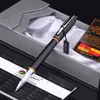 Luxe gladde ondertekening roller ball pen met 0,7 mm zwarte inkt vulpennen originele cadeaubist