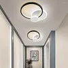 Światła sufitowe Nowoczesne lampa LED salon sypialnia El Restaurant Lekkie korytarz korytarza okrągłe oświetlenie ochrony oka