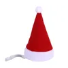 ملابس الكلاب PET SANTA HAT عيد الميلاد القطط الكلاب الشتاء دافئ أفخم مضحك عيد الميلاد ديكور