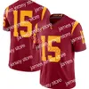 American College Football Wear Juju Smith-Schuster Jersey USC Trojans Mens Jeugdvoetbal 32 O.J Simpson 5 Reggie Bush 33 Marcus Allen 43 Troy Polamalu 55 Junior Seu