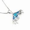 Pendanthalsband JLP1859 Säljer Ocean Series Crab Pendants Opal