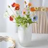 Dekoracyjne kwiaty sztuczne do dekoracji domowej kolorowe rośliny słońca chryzantemy śluby DIY imprezy 60 cm