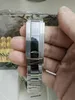 Met originele doos luxe heren automatische beweging horloge volledige saffierglasreeks m116519 eenvoudige zilveren dial stalen riem meester mannelijke polshorloge 2023