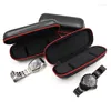 Boîtes de montres F19D 1Pc Rouleau de stockage Portable Durable Bande de haute qualité Montres Organisateur Sac pour cadeau Trav