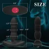 Skönhetsartiklar anal vibratorer ansluter manliga onanatorer som driver stimulator prostata massager rumpa dildos män sexiga leksaker för kvinnor