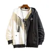 Herenjacks 2023 overalls en hoodies mode casual cool veelzijdige jas logo kleding hiphop Japanse streetwear1