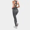 Ensembles actifs léopard Yoga costume pour Fitness femmes vêtements de Sport 2023 vêtements d'entraînement vêtements de Sport tenue de Sport femme deux pièces ensemble