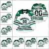 College Hockey Wears Thr 374040College Hockey Shane Pinto 18 Alex Newhook 26 Cole Smith White Jersey NCAA TJ Oshie Customize any name and number embroidery