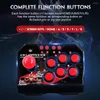 Controller di gioco 4 In1 Joystick cablato USB Retro Arcade Station TURBO Console di gioco Rocker Fighting Controller per PS3/Switch/PC/Android TV