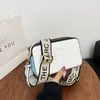 2023 new Designer Womens Shoulder Bag Letter pink green black Color Contrast Camera Bags Versatile Messenger