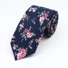 Bogen Floral Elegante Krawatte für Männer Frauen Baumwolle schöne Blume Paisley Krawatte schmal dünne Cravat Hochzeit lässig Corbatas