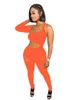 Mode Jumpsuits Dames Lange mouwen Uitgesneden rompertjes Fahion Een schouder Bodycon Jumpsuits Casual Zwart Luipaard Eendelige outfits Nachtclubkleding