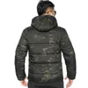 Outdoor Jackets Hoodies Camo Tactical Parkas Men Winter Military Light Weight Warm Hooded Jackets Outdoor Camouflage Hunting Parka Coats Big Size 5XL 0104