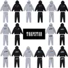 Trapstar Tasarımcı Mens Trailsuit Rainbow Havlu İşlemeli Takipler Erkek ve Kadın Pist Takım Kapşonlu Kazak Pantolonlar S