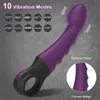 Massaggiatore giocattolo del sesso G Spot vibratore del coniglio del vibratore per le donne Doppia vibrazione del silicone impermeabile femminile massaggiatore del clitoride della vagina Giocattoli Adulti 18