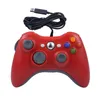 Poignée de console filaire USB pour manette de jeu Microsoft Xbox 360 Contrôleurs de jeux Joystick Gampad Joypad Nostalgic avec emballage de vente au détail XBOX360