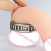 Beauty Items Male Stainless Steel Cock Ring Scrotum Stretcher Erection Delay Ejaculation adjustable Rings BDSM sexy Toy for Men