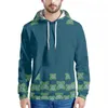 Mäns avslappnade skjortor nijima design tryckt polynesiska samoa hösten hawaiian stil tröja långärmad hoodie smala män varm semester lyxu