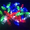 Gants LED Doigt Lumières Glowing Dazzle Couleur Lampes Émettrices Laser Célébration De Mariage LED Jouets Lumineux Festival Kid Fête D'anniversaire décoration GC1872