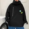 Erkek Hoodies Pleece Frog Şekli Büyük Cep Kış Sıcak Kalın Yumuşak Gevşek Büyük Boyu Sweatshirt Dış Giyim Kültürü Gençler