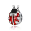 Past Pandora Sterling Zilveren Armband Bee Zonnebloem Lieveheersbeestje Vlinder Honingraat Kralen Bedels Voor Europese Snake Charm Chain Mode DIY Sieraden