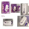 Epilator Hårborttagare Smidig beröring av smärtfritt ljus Säkert sensor Shaver Women Laser 2 i 1 USB uppladdningsbar bärbar 230104